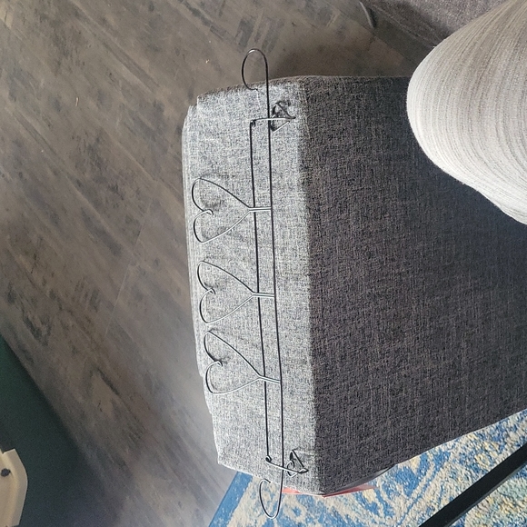 Heart wire hanging rack,EUC,Primitive - Picture 3 of 5